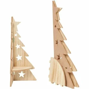 Brandneu ⌛ SCHNEIDER ELECTRIC Deko-Objekt-Set 2-tlg. X-Mas-Tanne Mit Ablagefläche Stern-Spitze Eck-Regal Deko ⭐ 9